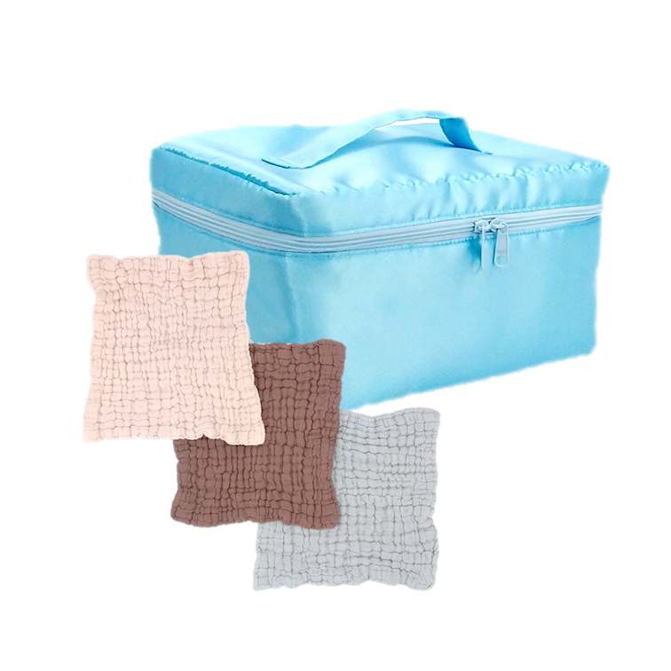 先輩ママ考案の便利なバニティポーチ おでかけが楽しくなるランチ用